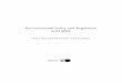 Environmental Policy and Regulation in RUSSIA - · PDF file · 2016-03-29CHAPTER 1: OBJECTIVES AND ... Self-control and self-reporting by enterprises ... Environmental laws and regulations