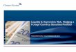 Liquidity & Asymmetric Risk, Hedging a Foreign Currency Securities · PDF file · 2009-06-08Liquidity & Asymmetric Risk, Hedging a ... The Option Premium can be scheduled to be paid