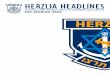 HERZLIA HEADLINES - Leaders in Education · PDF fileHERZLIA HEADLINES THE HERZLIA ALUMNI ... memorable reunions to commemorate HERZLIA’s seventh decade ... was a most successful
