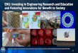ENG: Investing in Engineering Research and Education … Initiatives and Priorities Address National Interests • Innovations at the Nexus of Food, Energy, and Water Systems • Risk