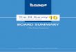 BOARD SUMMARY - Professional Advantage · PDF fileIBM Cognos BI, IBM Cognos TM1, Microsoft SSRS, ... BOARD Summary Ease of Use for ... major differences between vendor performances