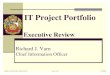 IT Project Portfolio - San Antonio · PDF fileTable of Contents Executive Summary 3-4 IT Portfolio Introduction 5 Benefits of Good ITPM 6 IT Portfolio Initiative 7 Current IT Infrastructure