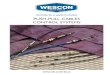 PUSH-PULL CABLES CONTROL S WESCON'S PUSH-PULL CONTROL SYSTEMS Push-Pull Cable Ends Wescon Push-Pull Cable Assemblies are available in either groove or bulkhead end configurations