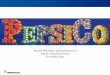 Shared Efficiency, Shared Success in PepsiCo Shared ... · PDF filePepsi-Cola Company and Frito-Lay, ... Management, and Corporate ... Shared Services is in constant need of a process