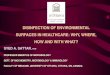 DISINFECTION OF ENVIRONMENTAL SURFACES IN  · PDF filedisinfection of environmental surfaces in healthcare: ... norovirus & other non-enveloped viruses ... what about ebola virus?