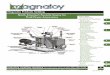 MagnaloyProductsCatalog … Products Catalog.pdf · Every Magnaloy reservoir is leak tested using a die penetrant, ensuring the integrity of each and every weld. In addition, 