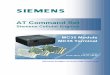 Siemens Cellular Engines - Automatyka · PDF file · 2011-09-22Siemens Cellular Engines MC35 Module MC35 Terminal ... AT Command Set . Siemens Cellular Engines . Version: 05.00 