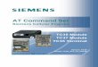 Siemens Cellular · PDF file · 2004-06-142002-05-29 · Siemens Cellular Engines . AT Command Set TC3X_ATC_01_V04.00 Page 2 of 204 29.05.2002 Document Name: AT Command Set Siemens