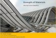 Strength of Materials - İTÜweb.itu.edu.tr/haluk/som/strength_of_materials_week2.pdf · Strength of Materials Internal Force Diagrams DEFORMATION OF STRUCTURES A downward deformation