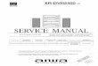 SERVICE MANUAL - Diagramas dediagramasde.com/diagramas/audio/AIWA XR-DVH2450.pdf · service manual a dvd stereo system basic tape mechanism : 2zm-3mk2 pr4nm basic dvd mechanism :