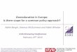 Overeducation in Europe: Is there scope for a common ... · PDF fileOvereducation in Europe: Is there scope for a common policy approach? ... Hungary 0.13 Ireland 0.33 ... Slide 1
