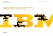 Better business outcomes with IBM Big Data & · PDF filewith industry regulations, ... 4 Better business outcomes with IBM Big Data & Analytics 2. ... It is also important that organizations