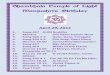 Shambhala Temple of Light Manjushri's Birthday · PDF fileShambhala Temple of Light Manjushri's Birthday April 29, 2017 1. Song 457 AUM Buddha 2. Mantra Om Mani Padme Hum 3. Song 625