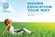 HigHer education your Way - Cégep à distance | Étudiantscegepadistance.ca/wp-content/uploads/2014/06/Course...As a Cégep à distance student, you will be subject to the policies
