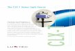 The CLX-T Xenon Light Source - Instrumenta CLX-T ljuskalla.pdfThe CLX-T Xenon Light Source ... is closest to natural light for enhanced tissue color definition, ... Each port is clearly