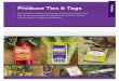 Produce Ties & Tags - Bedford Industries – Bendable ... attention and enhance brand recognition with Bedford Produce Ties & Tags. ... 2500/Case (Foil) ID Ties™ Bedford Industries