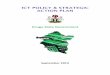 ICT POLICY & STRATEGIC ACTION PLAN - SPARC · PDF fileICT POLICY & STRATEGIC ACTION PLAN Enugu State ... This ICT Policy for development is a living document that ... inefficiencies