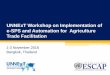 UNNExT Workshop on Implementation of e-SPS and ... Intro_eSPS...vs attached support documents e -Payment of Import Permit Fee Inspection/Lab Fee Online approval, Issuance of Import