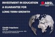 LONG TERM GROWTH - newstrategycenter.ronewstrategycenter.ro/wp-content/uploads/2016/06/Investment-in... · LONG TERM GROWTH Catalin Iorgulescu FCCA, ... Information Technology Outsourcing