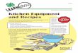 ECO50 North Dakota 4-H Youth Development Staff … Guide Kitchen Equipment and Recipes To cook and bake successfully, measure carefully and follow the recipe steps closely. Materials