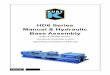 HD6 Series Manual & Hydraulic Base Assembly - Kurt … ENLGISH 3 Introduction The HD series (high density) vise comes in two models, manual and hydraulic, and two different lengths,
