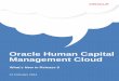 Oracle Human Capital Management Cloud · PDF fileOracle Human Capital Management Cloud ... GLOBAL HUMAN RESOURCES ... Managing Project Time Entries with Project