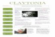 CLAYTONIA - Arkansas Native Plant Society · PDF fileCLAYTONIA Newsletter of the ... Little Rock, and 5 miles from Paris, AR. ... Mark your calendars for a weekend (Saturday-Sunday)