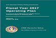 FY 2017 Operating Plan - CPSC.gov FY2017 OpPlan.pdf · Increase Port Presence ... please see pages 4- 5 of the CPSC’s FY 2017 Performance Budget Request ... Number of import examinations