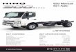 920 Manual 921 Auto - Hino… · *921 Auto shown ADR 80/03 Models Wide Cab 4 x 2 Cab Chassis 920 Manual 921 Auto hino.com.au key FeATUReS Cruise Control Dual SRS Airbags …