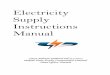 Electricity Supply Instructions Manual - Punjab State …files.pspcl.in/instruction_manual.pdfINDEX Electricity Supply Instructions Manual (SECTION-I) PRELIMINARY Instn. No. Description
