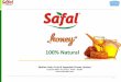 100% Natural - Dairy Knowledgedairyknowledge.in/sites/default/...marketing_of_honey_mother_dairy.pdf · Past history of honey at SAFAL ... • Mother Dairy is committed to farmers