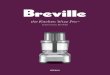 the Kitchen Wizz Pro - Breville Philippines · PDF file4 BREvILLE RECOMMENdS SAFETy FIRST At Breville we are very safety conscious. We design and manufacture consumer products with