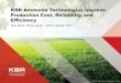 KBR Ammonia Technologies Improve Production Cost ...gpcafertilizers.com/wp-content/uploads/2017/10/13... · KBR Ammonia Technologies Improve Production Cost, Reliability, and 