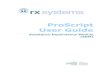ProScript User Guide -  · PDF fileProScript User Guide ... ensures that the patient’s PMR record is ... The SDM module can be configured to suit your