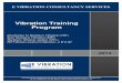 Vibration Training Program - E VIBRATION …evibrationconsultancy.com/media/54_Vibration Training Brochure Rev... · Vibration Training Program ... Basic Machinery Vibrations (BMV)