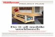 Do-it-all mobile workbench - Reader's Digestus.readersdigest.com/images/offer/fh/project_plans/pdf/FH05DJA... · A 4 1-1/2" x 3-1/2" x 54-1/2" ... Photos 1 – 5 for the assembly