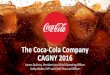 The Coca-Cola Company CAGNY 2016coca-cola-ir.prod-use1.investis.com/~/media/Files/C/Coca-Cola-IR/... · The Coca-Cola Company CAGNY 2016 ... Coca-Cola European Partners AFRICA Coca-Cola