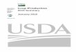 United States Crop Production Department of Agriculture · PDF fileCrop Production 2015 Summary (January 2016) 3 USDA, National Agricultural Statistics Service Corn for grain production