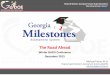 The Road Ahead - GAEL Road Ahead Winter GACIS Conference ... Analytic Geometry: 35% ... solid command of the grade-level or course content and skills