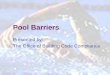 Pool Barriers Building Code for residential swimming pool barriers, pool covers, latching devices, door and window exit alarms, and other equipment required in