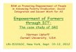 Empowerment of Farmers through ICT - United  · PDF fileEmpowerment of Farmers through ICT: ... despite jibes from neighbouring farmers . ... of participation/democratization