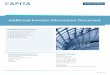 Additional Investor Information Document - · PDF fileAdditional Investor Information Document ... Capita Financial Managers Limited ... we will return the amount invested to you less