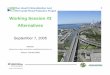 Working Session #3 Alternatives - Toronto and Region · PDF file · 2017-03-29Cherry St. Bridge Modification West Don Lands Don River Park Flood Protection Landform Rail Bridge Extension