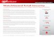 WatchGuard Total Security America Sales: 1.800.734.9905 • International Sales: 1.206.613.0895 • Web:  Total Security. A stateful packet firewall, while essential 