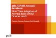 5th ICPAR Annual · PDF fileIPSAS 19 Provisions, Contingent Liabilities and Contingent Assets 01-Jan-04 IPSAS 20 Related Party Disclosures ... PwC 5th ICPAR Annual Seminar October