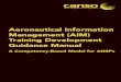 Aeronautical Information Management (AIM) Training Development … Training... ·  · 2016-12-09Aeronautical Information Management (AIM) Training Development Guidance Manual A Competency-Based