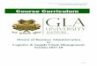 Course Curriculum (Session 2017-18)gla.ac.in/public/uploads/filemanager/media/2.-MBA-MLSCM...report writing, numerical ability, working with real-life case studies, presentation skills
