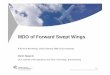 MDO of Forward Swept Wings - Willkommen / Welcome - Forward Swept Win… · MDO of Forward Swept Wings KATnet II Workshop, ... velocity/pressure/Mach distribution airfoil shape 