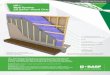 BASF21053 BASF HP+ Wall System - XR Series 2017 HP+ Wall System - XR_Feb... · MasterSeal ® NP1™ high ... building envelope against severe Canadian climates. • Provides higher