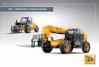 JCB | TELESCOPIC HANDLER  · PDF fileJCB | TELESCOPIC HANDLER RANGE. ... Forks and carriages of various sizes are available, ... Now you can go beyond the confines of traditional